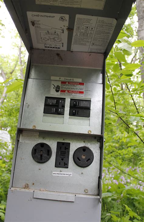 campground electrical box|campgrounds with electrical hookups.